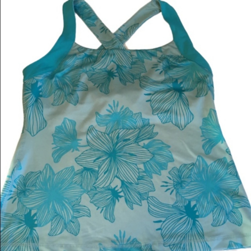 Athletic Works floral tank